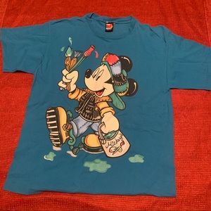 Rare Vintage Mickey Mouse Tee